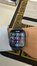 Apple/苹果 Watch S11 智能手表GPS款46毫米深空灰色铝金属表壳黑色运动型表带S/M MEVN4CH/B情人节 实拍图