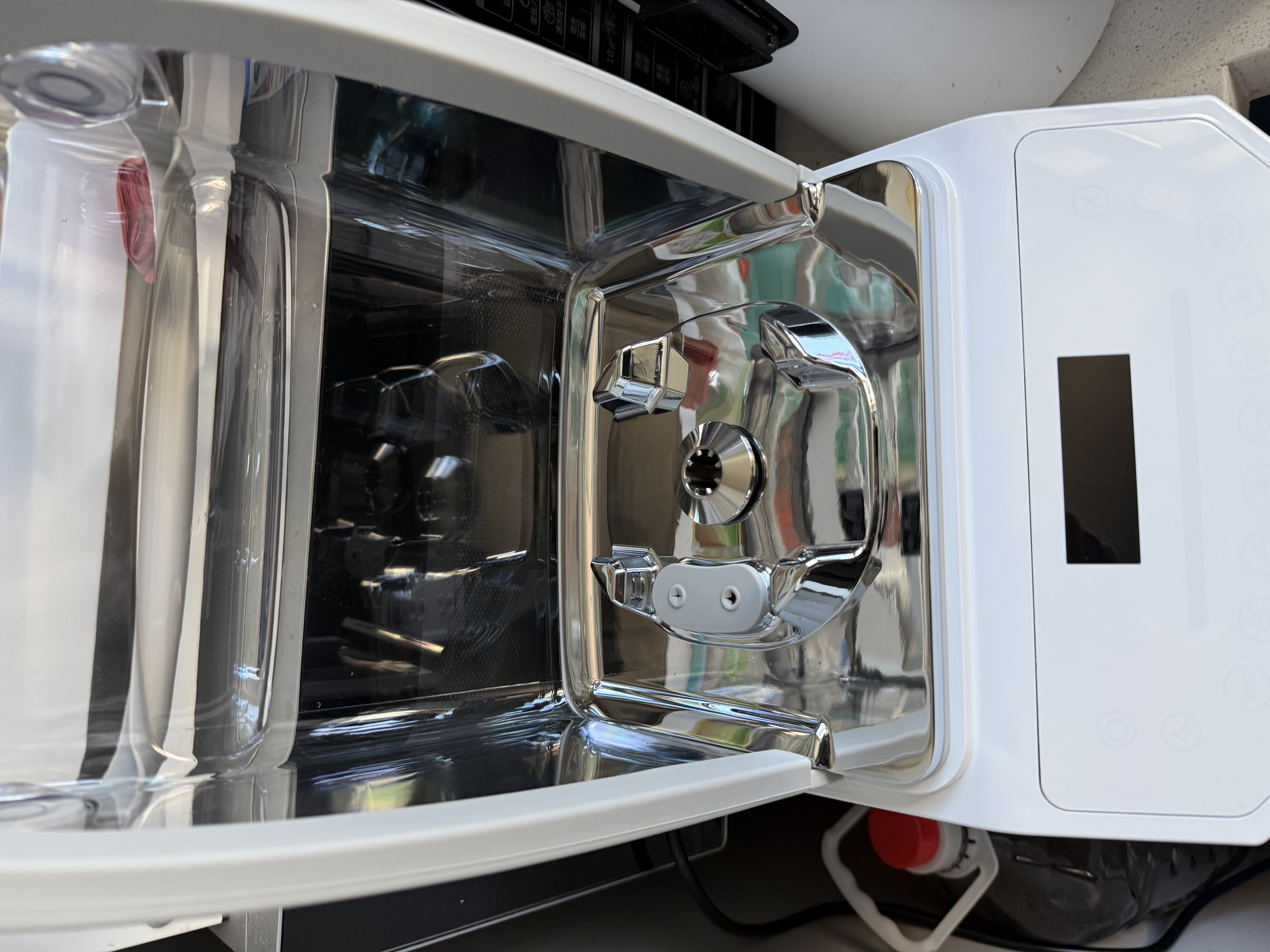 祈和（KPS）【政府补贴】新款隔音降噪破壁机 38℃温控大功率 免滤自清洗家用辅食豆浆料理机旗舰款P800（白） 实拍图