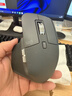 罗技（Logitech）大师系列 MX Master 3S 菁英版 无线蓝牙鼠标  办公静音鼠标 人体工学 石墨黑 无线接收器需另购买 实拍图