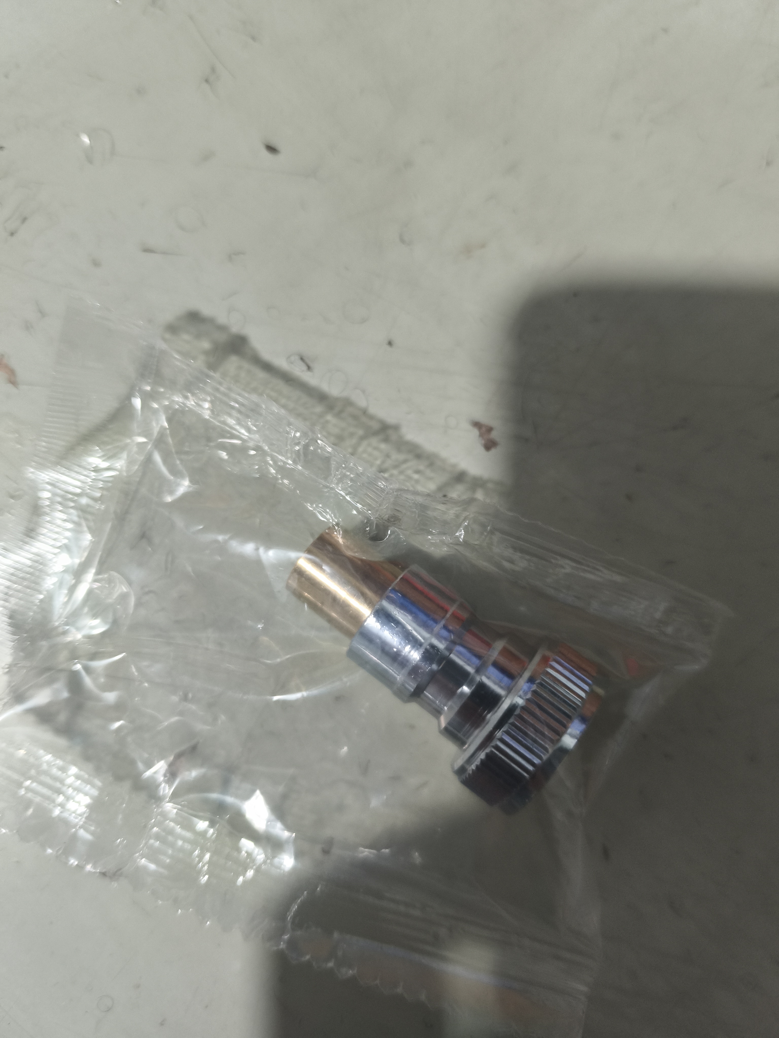 名爵（MEJUE）洗衣机进水管快接口 黄铜水嘴转接头龙头通用4分止逆水嘴Z-0013 实拍图