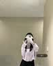 蕉下（beneunder）防晒衣女夏季防紫外线防晒服升级披肩百搭AL118女士送礼 薄烟紫 M 实拍图