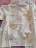童泰（TONGTAI）宝宝秋衣套装春秋季纯棉婴儿衣服儿童高腰护肚家居服棕色90cm 实拍图