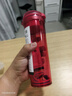 特百惠（Tupperware）晶彩MAX塑料杯600ml 男女士学生运动水杯子大容量泡茶杯 宝石红 实拍图