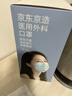 京东京造医用外科口罩一次性独立包装灭菌级100只蓝色【加大款】防晒口罩 实拍图