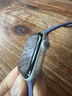 Apple/苹果 Watch S11 智能手表GPS款42毫米银色铝金属表壳雾紫色运动型表带S/M MEUT4CH/B情人节 实拍图
