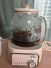 美的（Midea）花漾0胶水全玻璃养生壶多功能煮茶壶母婴烧水壶恒温电热水壶全自动一体1.2L YS12B302J 实拍图