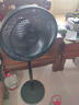 美的（Midea）【超级单品】七叶轻音立式电风扇家用柔风落地扇台式桌面小型风扇大风量节能摇头宿舍电扇 SAF30AB 实拍图