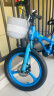 优贝(RoyalBaby)儿童自行车配件滑板车粉色蓝色头盔车篮配件 （优贝大号筐篮）灰色 实拍图