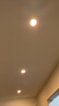 松下（Panasonic）led筒灯嵌入式孔灯吊顶灯客厅全铝白6.5W三色可调开孔75-80mm 实拍图