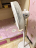 美的（Midea）【品质推荐】七叶轻音柔风电风扇/家用省电落地扇/台式电扇/广角摇头节能宿舍小型风扇 SAE35CA 实拍图