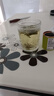 扳指杯天然水晶茶杯玻璃杯不烫手中式家用加厚养生茶杯 太阳花杯【280ml  1只装】 实拍图