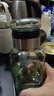 【送杯套】大容量加厚玻璃杯子便携杯茶水分离带杯套泡茶水杯 透明 1000ml吨吨桶 1只装 实拍图