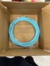 PANDUIT 泛达超六类细网线CAT6A类跳线家用电脑宽带POE监控万兆高速成品线 冰湖蓝 10米 实拍图