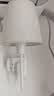 爱耐特无线插电床头灯小夜灯插座式壁灯灯座家用卧室柔光灯罩起夜喂奶灯 遥控款-高亮 实拍图
