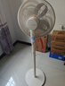 美的（Midea）【幸运草安睡2.0 MAX】一键闪装/直流变频家用轻音电风扇语音遥控落地扇 大风量一级能效卧室电扇 实拍图