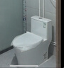 九牧（JOMOO）马桶 家用虹吸式马桶大冲力节水坐便器 防臭瞬冲 易洁抗菌马桶 行业爆款-升级无棱内壁11370-400坑 实拍图