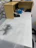 收银台美发接待台网红潮店吧台小型简约现代服装店前台便利店柜台 金丝橡木+白色柜体【右转角】 送货入户100*45*100 实拍图