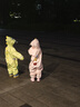 牧萌儿童雨衣男童连体套装防水全身幼儿园女孩小童 樱花独角兽 M 实拍图