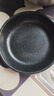 京东京造 小奶锅煮面汤锅 麦饭石色不粘锅雪平锅蒸煮辅食锅 带盖18cm 实拍图
