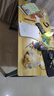 馨美凯电脑桌台式家用简易书桌办公桌简约现代工作台租房卧室学习写字桌 【单桌1.6cm厚桌面】黑架+浅胡桃 长120cm*宽60cm*高74cm 实拍图