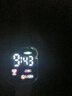 非智能手表 高颜值LED手表时尚学生科技感超强夜光数字个性运动 太空白 实拍图