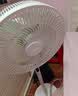 美的（Midea）【品质推荐】七叶轻音柔风电风扇/家用省电落地扇/台式电扇/广角摇头节能宿舍小型风扇 SAE35CA 实拍图