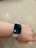Apple/苹果 Watch S11 智能手表GPS款42毫米银色铝金属表壳雾紫色运动型表带S/M MEUT4CH/B情人节 实拍图