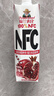 福兰农庄NFC石榴汁100%鲜榨果汁大瓶装聚会饮料1L*4瓶礼礼盒装 实拍图