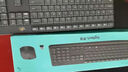 罗技（Logitech）MK120 键鼠套装 有线键鼠套装 办公键鼠套装 电脑键盘 USB即插即用 全尺寸 黑色 实拍图