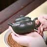 藏壶天下纯手工小茶壶宜兴紫砂壶功夫茶具仿古壶小容量仿古壶 实拍图