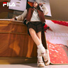 斐乐（FILA） 可颂面包鞋运动鞋女休闲鞋老爹鞋厚底鞋子 雾玫瑰/棕土色-MR 36 实拍图