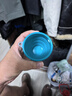 M Square折叠杯便携旅行硅胶杯碗食品级泡面碗露营户外野餐宝宝碗 清水蓝 实拍图