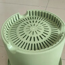 爱丽思（IRIS）Deepot花盆加厚树脂控根圆口绿萝绣球月季多肉发财树塑料加仑花盆 9号浅绿色(口径约30cm)约12L 实拍图