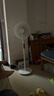 美的（Midea）【闪拆系列】一键闪电拆装直流变频家用语音电风扇一级能效轻音落地扇大风力卧室立式电扇SDJ30BC 实拍图