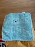 金号A类儿童毛巾100纯棉小毛巾擦手毛巾挂式婴儿毛巾方巾洗脸帕6条装 实拍图