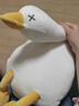 名创优品（MINISO）大白鹅系列毛绒公仔趴姿玩具抱枕睡觉室内卧室办公室生日礼物 实拍图
