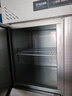 荣事达四门厨房冰箱商用冰箱独立电子温控四门冰柜立式双温冷冻冷藏不锈钢餐饮后厨保鲜柜冷柜 实拍图