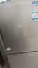 海尔（Haier）「一级能效风冷无霜」165L两门家用小户型冰箱真省电抗菌净味灰色HC2-165WGHC2E9S9国家补贴 实拍图