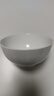 京东京造 碗盘餐具整套 碗具套装乔迁之喜陶瓷 纯白骨瓷 饭碗4.5英寸*6 实拍图