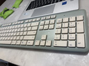CHERRY樱桃DW2300 键盘无线键鼠套装键盘鼠标商务办公家用笔记本电脑外接全尺寸轻音便携人体工学 清新绿 实拍图