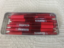 派通（Pentel ）BLN105按动黑色中性笔高颜值0.5mm签字笔商务学生速干水笔水性笔文具 红色5支装 实拍图