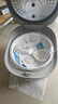 美的（Midea）电饭煲0涂层电饭锅5L大容量316L不锈钢内胆4-5人无涂层家用多功能微压电饭煲MB-RE576S 实拍图