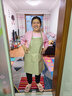 美丽雅防泼水隔油围裙仿冲锋衣面料家用厨房做饭可调节挂脖高级感男女 实拍图