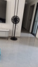 美的（Midea）【超级单品】七叶轻音立式电风扇家用柔风落地扇台式桌面小型风扇大风量节能摇头宿舍电扇 SAF30AB 实拍图