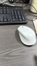 罗技（Logitech）M330 静音鼠标 无线鼠标 办公鼠标 右手鼠标 带无线微型接收器 白色 实拍图