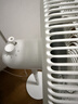 美的（Midea）电风扇 家用七叶立式落地扇宿舍卧室轻音节能摇头桌面小风扇大风力空气循环风扇 SAF30AC 实拍图