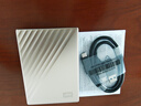 西部数据（WD）移动硬盘6TB type-c Ultra系列 2.5英寸 金 机械硬盘 笔记本电脑外接加密兼容Mac 大容量家庭存储 实拍图