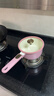 卡罗特奶锅辅食锅婴儿宝宝蒸煮一体陶瓷小汤锅不粘锅京东限定18cm 实拍图