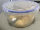 贾思德家用透明塑料保鲜碗微波炉饭盒便当盒冰箱食品盒水果收纳盒 圆形特大号(适合泡面)1500ml 实拍图