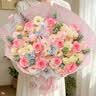 百花馆鲜花速递康乃馨花束真花生日礼物送妈妈母亲长辈花同城配送小时达 岁岁安澜|JDc99 实拍图